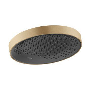 Hansgrohe Rainfinity Верхний душ 360 1 jet, потолочное крепление, цвет - бронзовый матовый, 26231140 26231140 фото