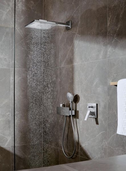 Смеситель hansgrohe Metropol для ванны настенный скрытый с рычаговой рукояткой, белый матовый 32545700 32545700 фото