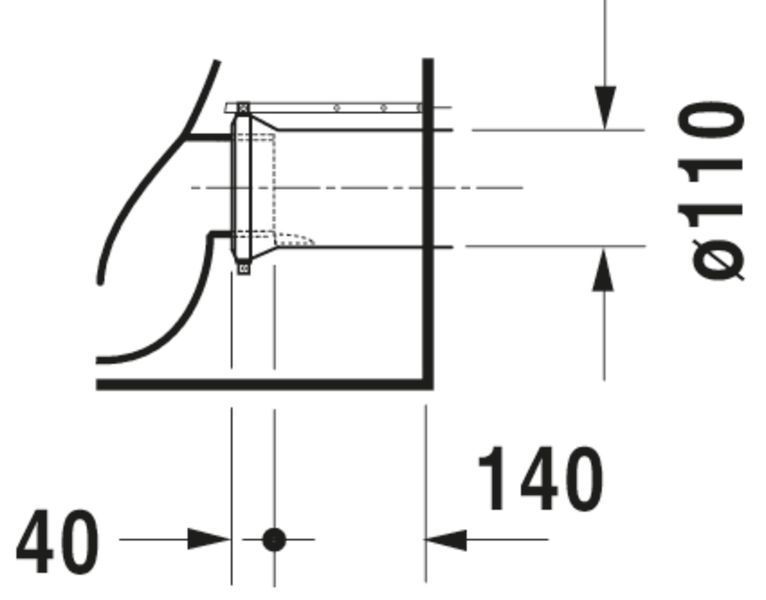 Duravit Darling New Унитаз напольный Белый цвет 570 mm, 21390900001 21390900001 фото