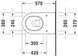 Duravit Darling New Унитаз напольный Белый цвет 570 mm, 21390900001 21390900001 фото 7