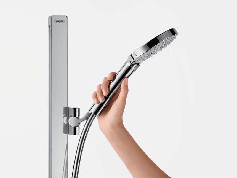 Душевой набор hansgrohe Raindance Select S 120 3jet с душевой штангой 90 см и мыльницей 27648000 27648000 фото