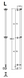 MARGAROLI ARCOBALENO Рушникосушка 168,5 см (int.152,6) електрична, з вимикачем, хром, 616/L/B/CR 616/L/B/CR фото 2