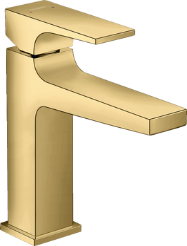 Смеситель hansgrohe Metropol для раковины со сливным клапаном Push-Open 32507990 золото 32507990 фото
