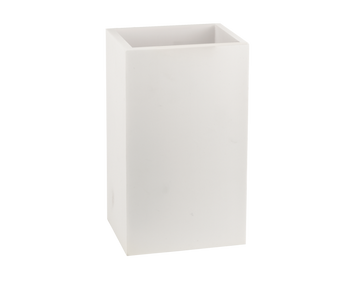 Gessi RETTANGOLO Чаша для настінного йоржика, біла, 21091.031 21091 фото