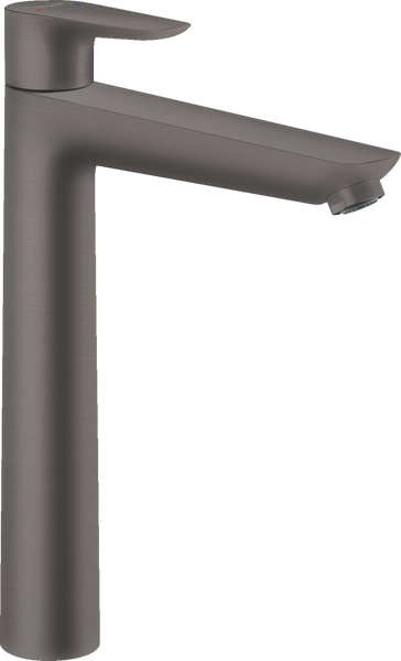Смеситель hansgrohe Talis E для раковины с высоким изливом и сливным гарнитуром, черный матовый хром 71716340 71716340 фото