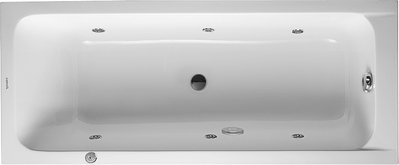 Duravit D-Code Гідромасажна ванна Білий колір 1700x700 mm, 760097000JP1000 760097000JP1000 фото