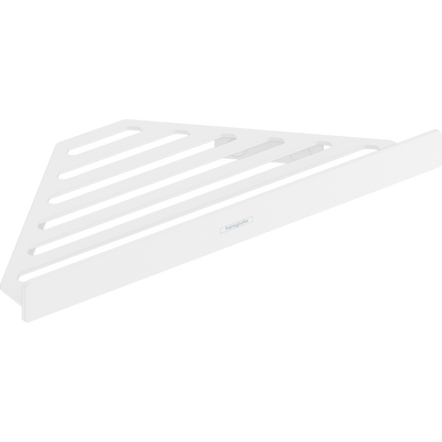 Hansgrohe ADDSTORIS Полиця з отворами кутова, білий матовий, 41741700 41741700 фото