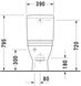 Duravit Starck 3 Унітаз для підлоги Білий колір 660 mm, 128090000 128090000 фото 2