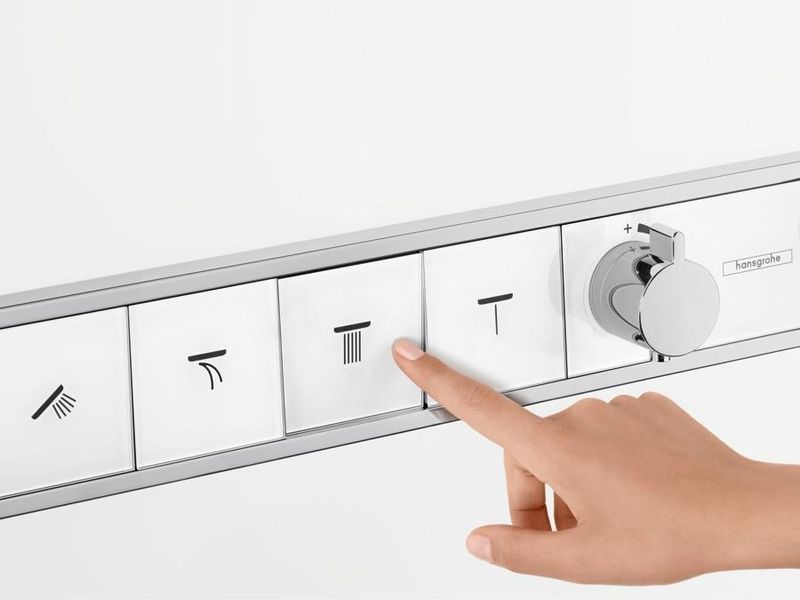 Термостат hansgrohe RainSelect для душа, белый/хром 15357400 15357400 фото