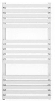 TERMA QUADRUS SLIM Полотенцесушитель водяной 45x87см, белый матовый RAL9016 мат, WGQUS087045/SX/9016 WGQUS087045/SX/9016 фото