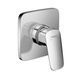 Hansgrohe LOGIS Набір для біде СМ: суміш. для душу вбуд. 71604000+встр частина суміш-ля 13620180+шланг.підключення 27454000+гігієн. душ зі шлангом 1,25м 32129000, хром, 20210007 20210007 фото 2