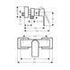 Hansgrohe VERNIS SHAPE Смеситель для душа наружного монтажа, чёрный матовый, 71650670 71650670 фото 3