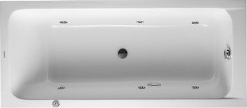 Duravit D-Code Гидромассажная ванна Белый цвет 1700x750 mm, 760099000JP1000 760099000JP1000 фото