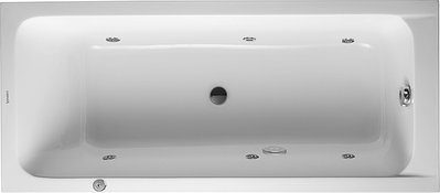 Duravit D-Code Гідромасажна ванна Білий колір 1700x750 mm, 760099000JP1000 760099000JP1000 фото