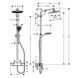 Hansgrohe Душевая система с термостатом Crometta S 240 1jet (цвет - хром), 26769000 26769000 фото 2