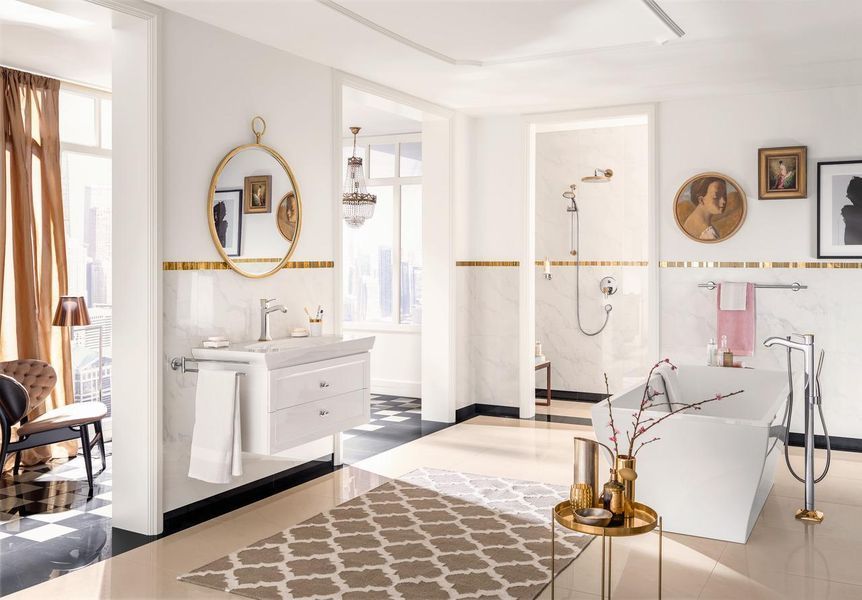 Верхний душ hansgrohe Raindance Classic AIR 240, хром 27424000 27424000 фото