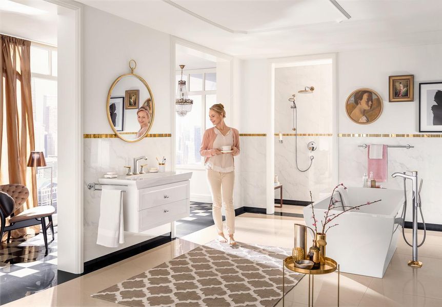 Верхний душ hansgrohe Raindance Classic AIR 240, хром 27424000 27424000 фото