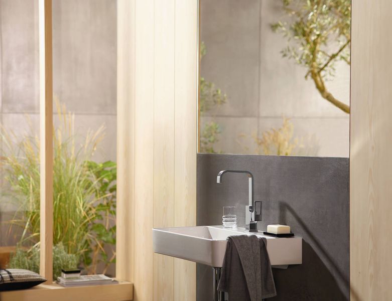 Смеситель hansgrohe Metropol для раковины со сливным клапаном Push-Open 74511000 74511000 фото