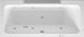 Duravit DuraStyle Гідромасажна ванна Білий колір 1700x750 mm, 760297000JS1000 760297000JS1000 фото 1