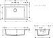 Мийка для кухні hansgrohe S51 S510-F660 43313170 43313170 фото 4
