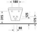 Duravit DuraStyle Біде підвісне Білий колір 480 mm, 2285150000 2285150000 фото 4