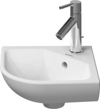 Duravit ME от Starck Угловой умывальник для рук Белый цвет 435 мм, 722430000 722430000 фото