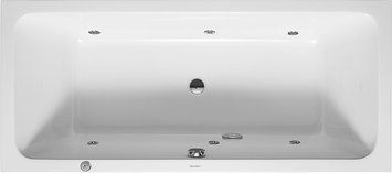 Duravit D-Code Гидромассажная ванна Белый цвет 1800x800 mm, 760101000JP1000 760101000JP1000 фото