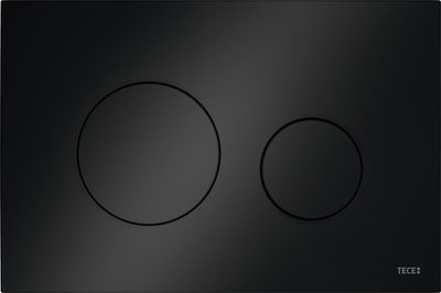 TECEloop Клавиша двойного смыва для унитаза, чёрная глянцевая, 9240924 9240924 фото