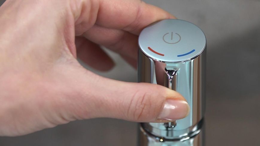 Змішувач hansgrohe Talis Select S для раковини з високим зливом та зливним гарнітуром, хром 72044000 72044000 фото