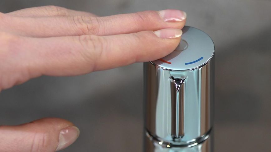 Змішувач hansgrohe Talis Select S для раковини з високим зливом та зливним гарнітуром, хром 72044000 72044000 фото