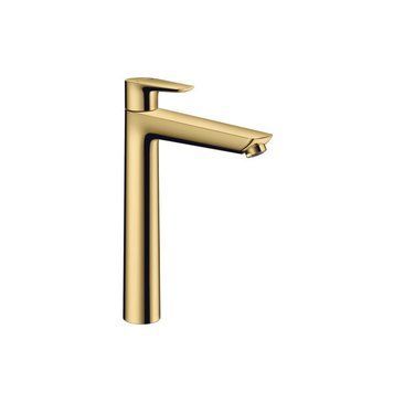 Hansgrohe Talis E Змішувач для раковини, одноважільний, без зливного набору, поліроване золото, 71717990 71717990 фото