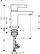 Смеситель hansgrohe Metris S 100 LowFlow с донным клапаном 31063000 31063000 фото 2