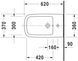 Duravit DuraStyle Біде підвісне Білий колір 620 mm, 2286150000 2286150000 фото 3