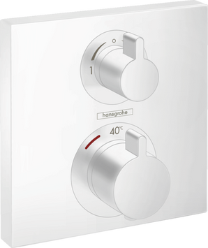 Термостат hansgrohe Ecostat Square для душа белый матовый 15714700 15714700 фото
