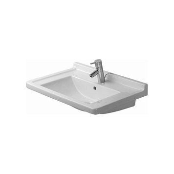 Duravit WG STARCK3 Умывальник 70 см белый, 03047000001&nbsp; 3047000001 фото