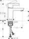 Смеситель hansgrohe Metris S без донного клапана 31068000 31068000 фото 2
