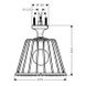 AXOR Верхний душ Axor LampShower 1jet, с потолочным подсоединением, дизайн Nendo, 26032000 26032000 фото 6