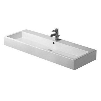 Duravit VERO Раковина 120х47 1 отв., белая, 0454120027&nbsp; 454120027 фото