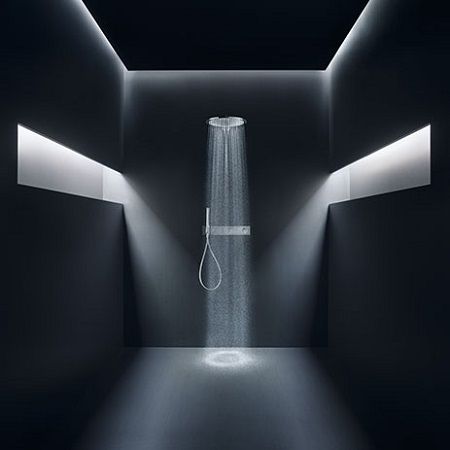 AXOR ShowerSolutions Верхний душ 350 1jet, с душевым держателем, 26034000 26034000 фото