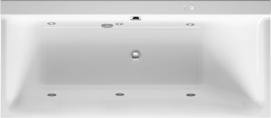 Duravit P3 Comforts Гідромасажна ванна Білий колір 1700x750 mm, 760376000JS1000 760376000JS1000 фото