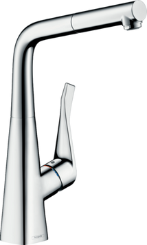 Змішувач hansgrohe Metris M71 для кухонного миття, хром 73812000 73812000 фото