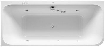 Duravit Happy D.2 Гидромассажная ванна Белый цвет 1800x800 mm, 760316000JS1000 760316000JS1000 фото