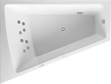 Duravit Paiova Гидромассажная ванна Белый цвет 1700x1300 mm, 760266000JS1000 760266000JS1000 фото