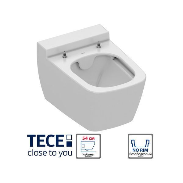ТЕСЕone Унітаз підвісний безободковий, білий, 9700204 9700204 фото