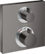 Термостат hansgrohe Ecostat Square для душа матовый черный хром 15714340 15714340 фото 1