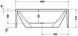 Duravit XViu Ванны Белый цвет 1800x800 mm, 700443000B20000 700443000B20000 фото 3
