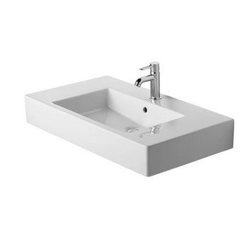 Duravit VERO Умывальник 85х49 с переливом (1 отв. под см-ль), 0329850000&nbsp; 329850000 фото