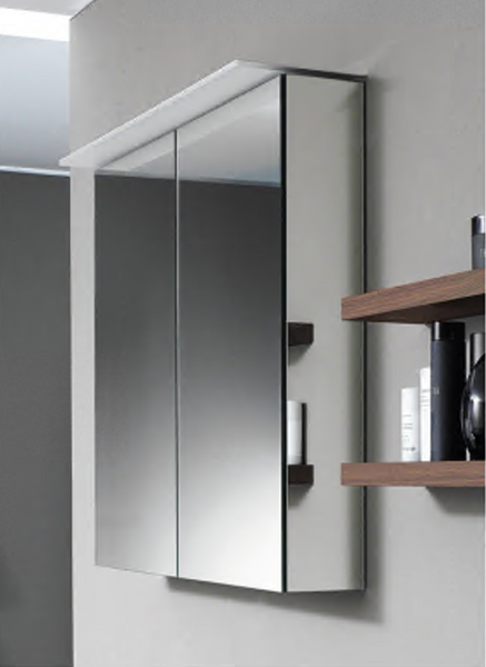DURAVIT DELOS Дзеркальна шафа 80х76, горіх, DL7642/69 DL7642/69 фото