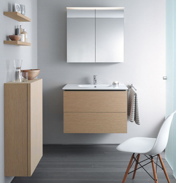 DURAVIT DELOS Дзеркальна шафа 80х76, горіх, DL7642/69 DL7642/69 фото