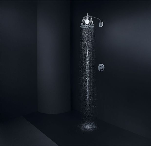 AXOR Верхний душ Axor LampShower 1jet, с держателем, дизайн Nendo, 26031000 26031000 фото